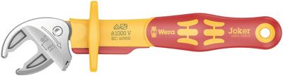 Wera 6004 Joker VDE S VDE geïsoleerde, zelfinstellende steeksleutel, 10-13 x 7/16-1/2" x 155 mm - 05020151001
