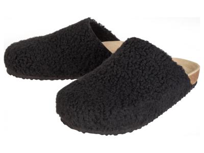 esmara Dames clogs met wol (Zwart, 38)