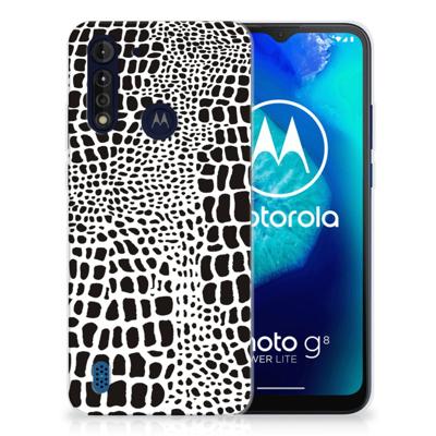 Motorola Moto G8 Power Lite | TPU Hoesje | Slangenprint