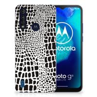 Motorola Moto G8 Power Lite | TPU Hoesje | Slangenprint