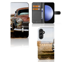 Samsung Galaxy S23 FE Telefoonhoesje met foto Vintage Auto - thumbnail