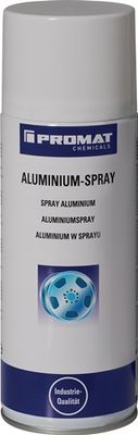 Promat Aluminiumspray tot +300 graden Celsius (kortstondig) | matzilver | 400 ml | spuitbus P - 4000354075 4000354075