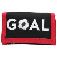 Beagles Kinder Portemonnee Goal Voetbal Zwart/Rood