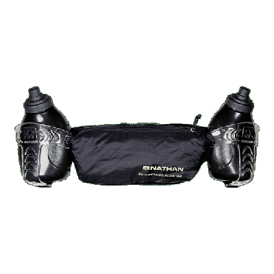 Nathan QuickStart plus 20 drinkgordel zwart