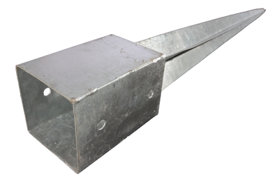 Waelbers Paalhouder met punt 91x900mm, thermisch verzinkt (FV) - 1 Stuk(s) - 427323.99