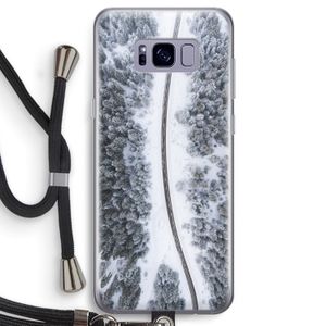Snøfall: Samsung Galaxy S8 Transparant Hoesje met koord