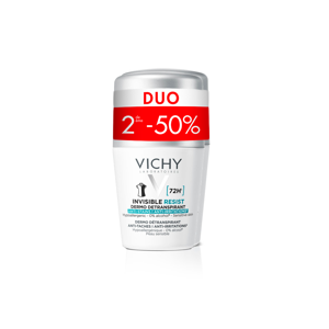 Vichy Deodorant Invisible Resist Anti-Transpirant 72u Promo 2x50ml