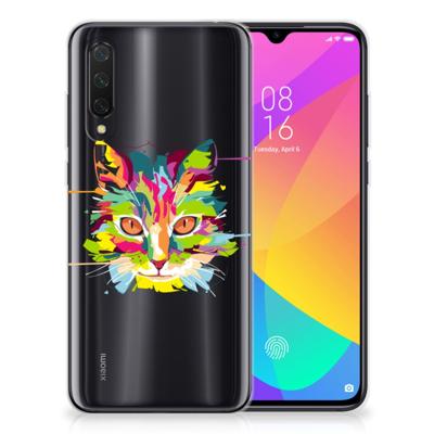 Xiaomi Mi 9 Lite Telefoonhoesje met Naam Cat Color Xiaomi Mi 9 Lite Telefoonhoesje met Naam Cat Color