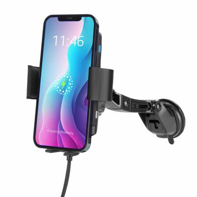 ACT Connectivity Automatische smartphone autohouder met draadloze snellaadfunctie