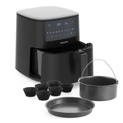 Black single basket & baking set