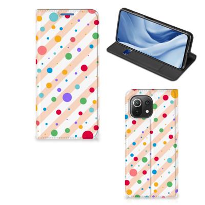 Xiaomi 11 Lite NE 5G | Mi 11 Lite | Hoesje met Magneet | Dots