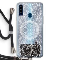 Roses Are Red: Samsung Galaxy A20s Transparant Hoesje met koord