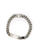 Tateossian bracelet en maille gourmette - Argent