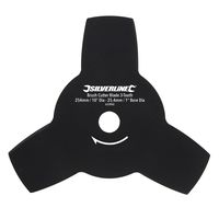 Silverline Bosmaaier slagmes met 3 tanden | 254 mm diameter, 25,4 mm asgat - 633965 - thumbnail