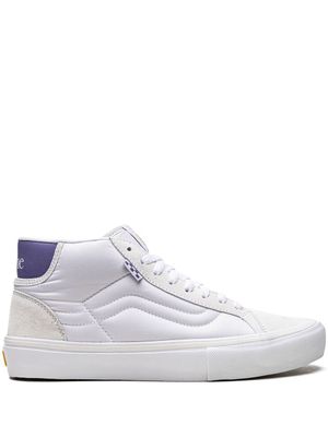 Vans x Dime Skate baskets montantes Skool - Blanc