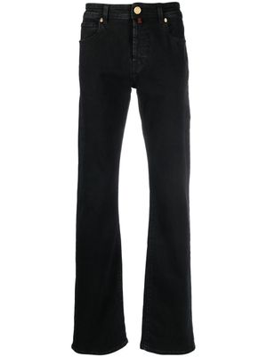Billionaire jean à patch logo - Noir