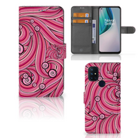 OnePlus Nord N10 Hoesje Swirl Pink - thumbnail