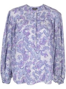 ISABEL MARANT blouse Brunille imprimée - Bleu