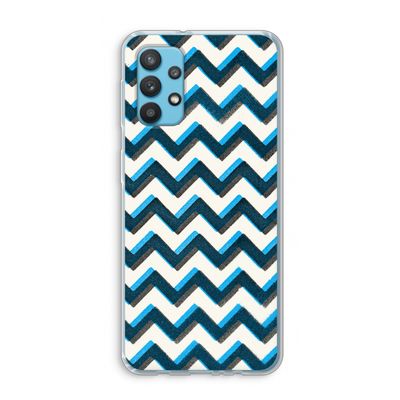 Onderbroken lijn: Samsung Galaxy A32 4G Transparant Hoesje