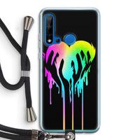 Hold My Heart: Huawei P20 Lite (2019) Transparant Hoesje met koord