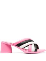 Camper mules Kiara en cuir - Rose