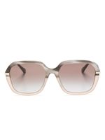 Chloé Eyewear effet lunettes de soleil à monture carrée - Tons neutres