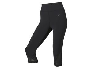 CRIVIT Dames driekwart sportlegging (Zwart, XS (32/34))