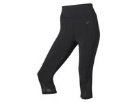 CRIVIT Dames driekwart sportlegging (Zwart, XS (32/34))
