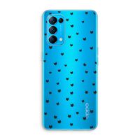 Kleine kattenkopjes: Oppo Find X3 Lite Transparant Hoesje