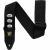 Ernie Ball 4039 Pickholder Strap Black gitaarband met plectrumhouder