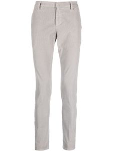 DONDUP pantalon Gaubert en velours côtelé - Gris