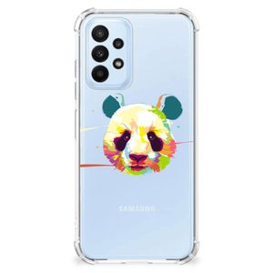 Samsung Galaxy A23 Stevig Bumper Hoesje Panda Color