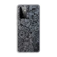 Vexx Black City : Samsung Galaxy A72 Transparant Hoesje