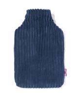 HEMA Warmwaterkruik rib blauw