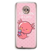 Love You A Lotl: Motorola Moto G6 Transparant Hoesje