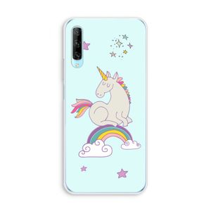 Regenboog eenhoorn: Huawei P Smart Pro Transparant Hoesje