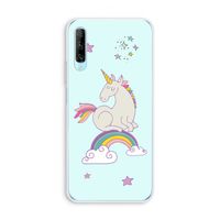 Regenboog eenhoorn: Huawei P Smart Pro Transparant Hoesje