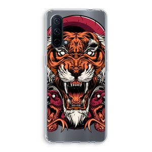 Tiger and Rattlesnakes: OnePlus Nord CE 5G Transparant Hoesje