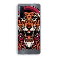 Tiger and Rattlesnakes: OnePlus Nord CE 5G Transparant Hoesje