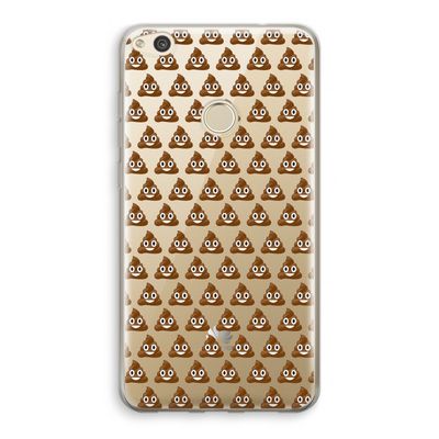 Poop emoji: Huawei Ascend P8 Lite (2017) Transparant Hoesje