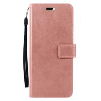 Basey Samsung Galaxy A35 5G Hoesje Book Case Kunstleer Cover Hoes - Rose Goud - thumbnail