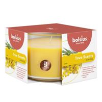Bolsius geur stompkaars 63/90 mimosa