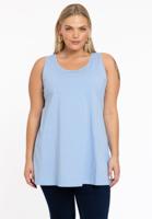 Yoek Top flare | Licht Blauw | Maat 50/52