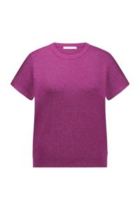 Studio Anneloes Tanya Rib Lurex Pullover 11200 Trui 5500 New Fuchsia