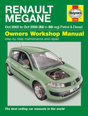 Haynes Werkplaatshandboek Renault Mégane benzine & diesel (Okt 2002 - 2008) 4284