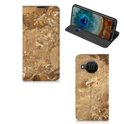 Nokia X20 | X10 | Standcase | Marmer Creme