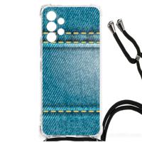Samsung Galaxy A13 4G Anti Shock Bumper Case Jeans