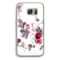 Mooie bloemen: Samsung Galaxy S7 Transparant Hoesje