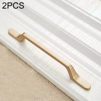 2 stuks 9008-160 moderne eenvoudige kast deur handvat lade kast zink legering handvat (goud)