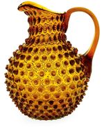 KLIMCHI grande carafe Hobnail en cristal - Jaune - thumbnail